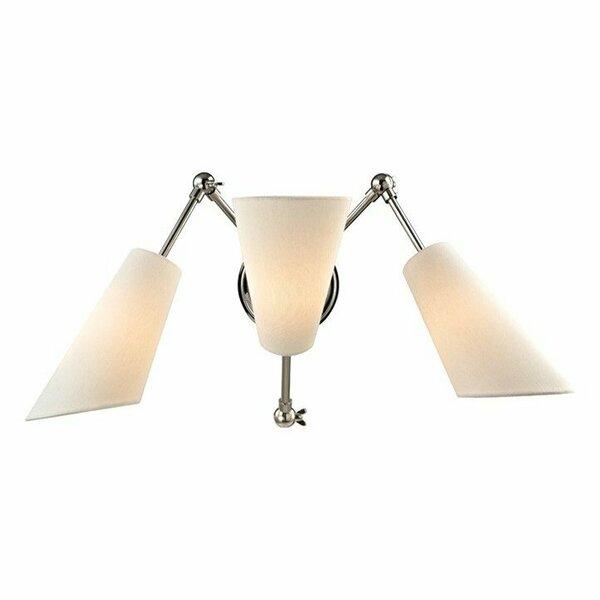 Hudson Valley Buckingham 3 Light Wall Sconce 5300-PN